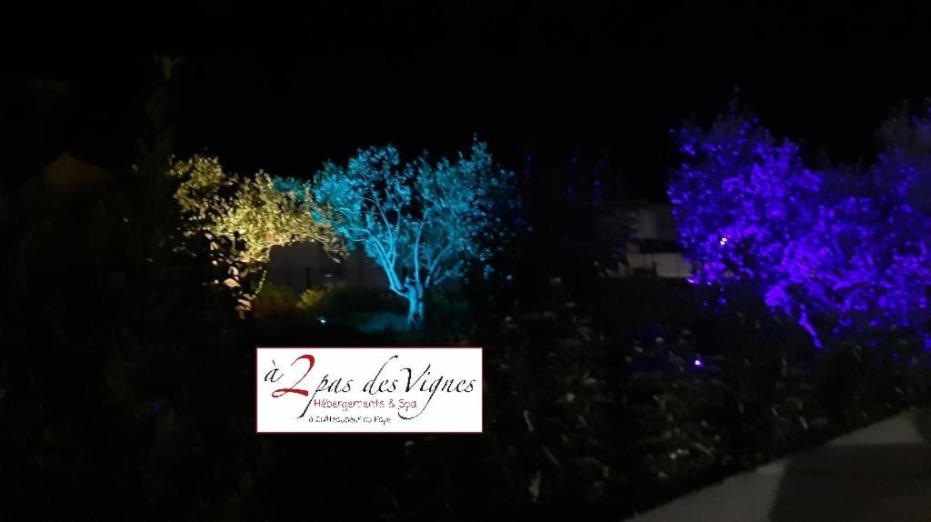 A 2 Pas Des Vignes, Hebergements Et Spa, Maison Numero 6, A Chateauneuf Du Pape 외부 사진