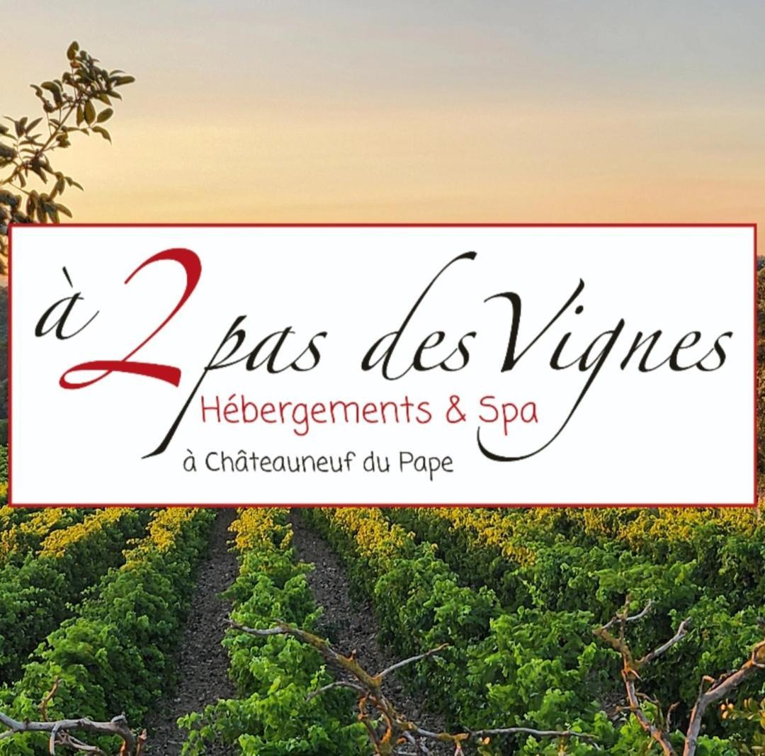 A 2 Pas Des Vignes, Hebergements Et Spa, Maison Numero 6, A Chateauneuf Du Pape 외부 사진
